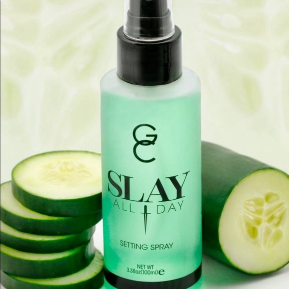 New Gerard Cosmetics Slay All Day Setting Spray - Cucumber 1oz Travel Bottle - Picture 5 of 5